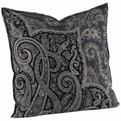 Artwood, Tyynyliina Paisley Dark Grey 60X40 Cm