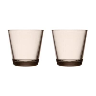 Iittala Kartio lasi 21 cl 2 pakkaus 2 kpl Pellava