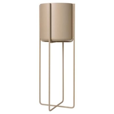 blomus Kena jalallinen ruukku M k80,5 cm Ø29 cm Nomad (beige)