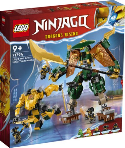 LEGO Ninjago 71794 Lloydin ja Arinin Ninjatiimin Robottiasut