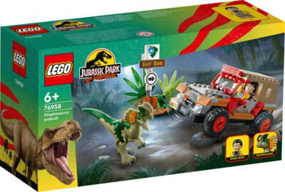 LEGO Jurassic World 76958 Dilophosauruksen Väijytys