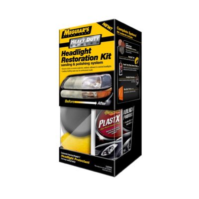 Ajovalojen kiillotussarja Meguiars HD Headlight Restoration Kit