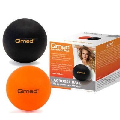 Qmed Lacrosse Ball itsehoitoon, 6 cm Väri Musta