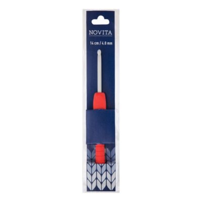 Novita ergonomic crochet hook 14cm 4.0