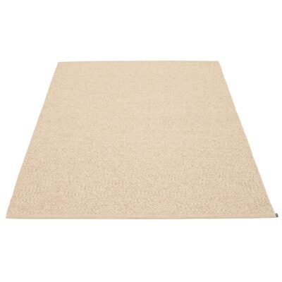 Pappelina, Svea matto 230x320 cm beige / beige metallic