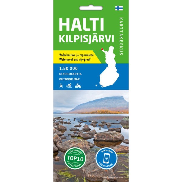 HALTI KILPISJÄRVI 1:50 000