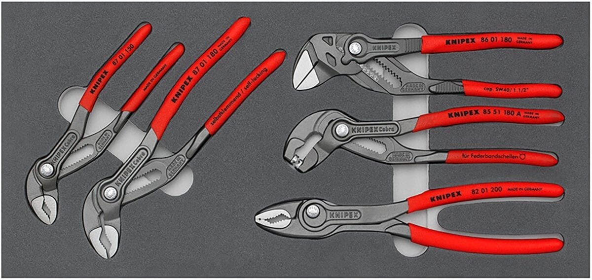 Pihtisarja 5-osainen, Knipex