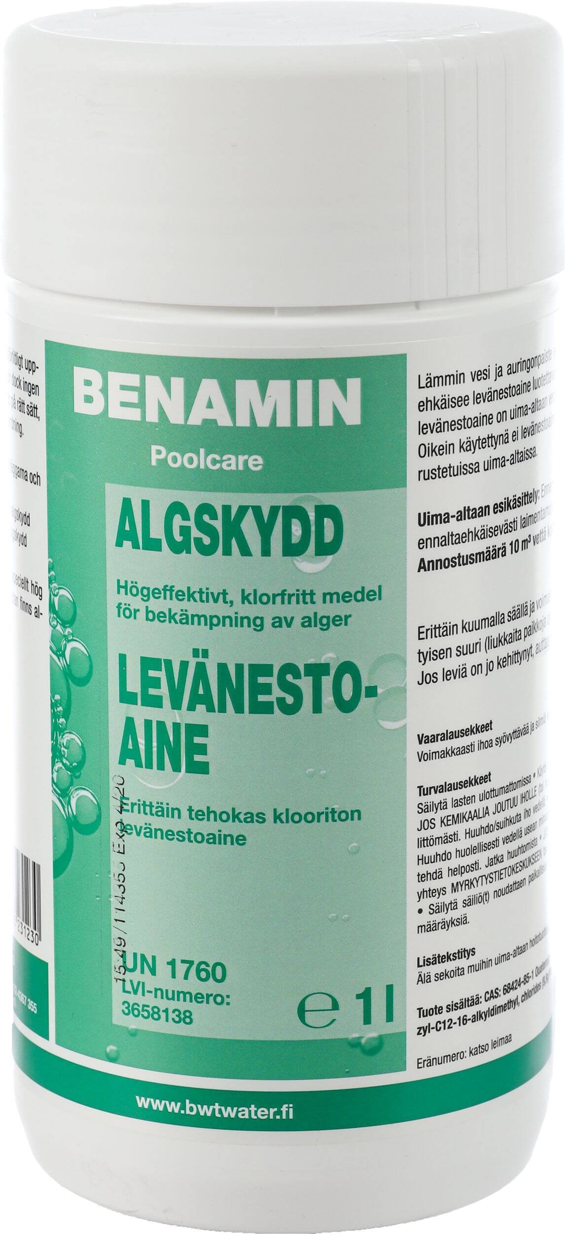 Levänestoaine Benamin 1 l, BWT