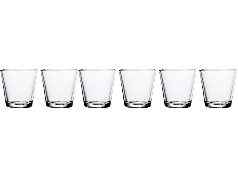 Iittala Kartio juomalasi 21cl kirkas 6kpl