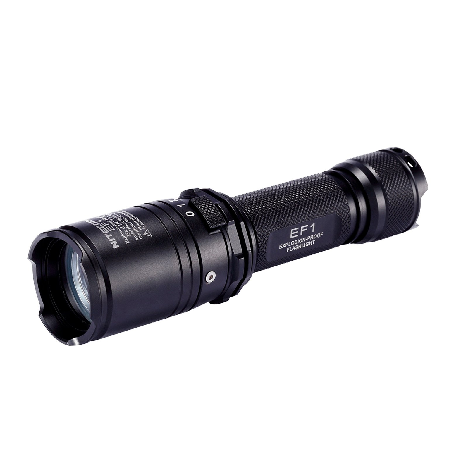 ATEX-taskulamppu Nitecore EF1, 830 lm, Pelkkä valaisin