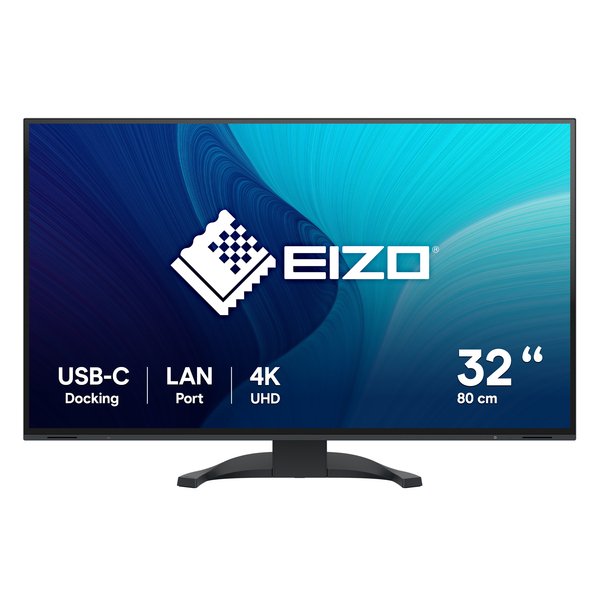 EIZO 32" FlexScan EV3240X-BK 4K UHD, IPS -näyttö