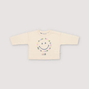 Happy Place Baby Long Sleeve SmileyWorld® White