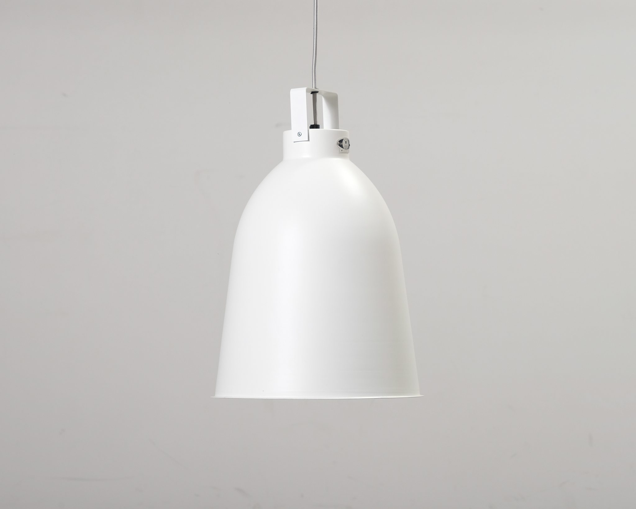 Jieldé Clément riippuvalaisin valkoinen / hopea ø 36 cm