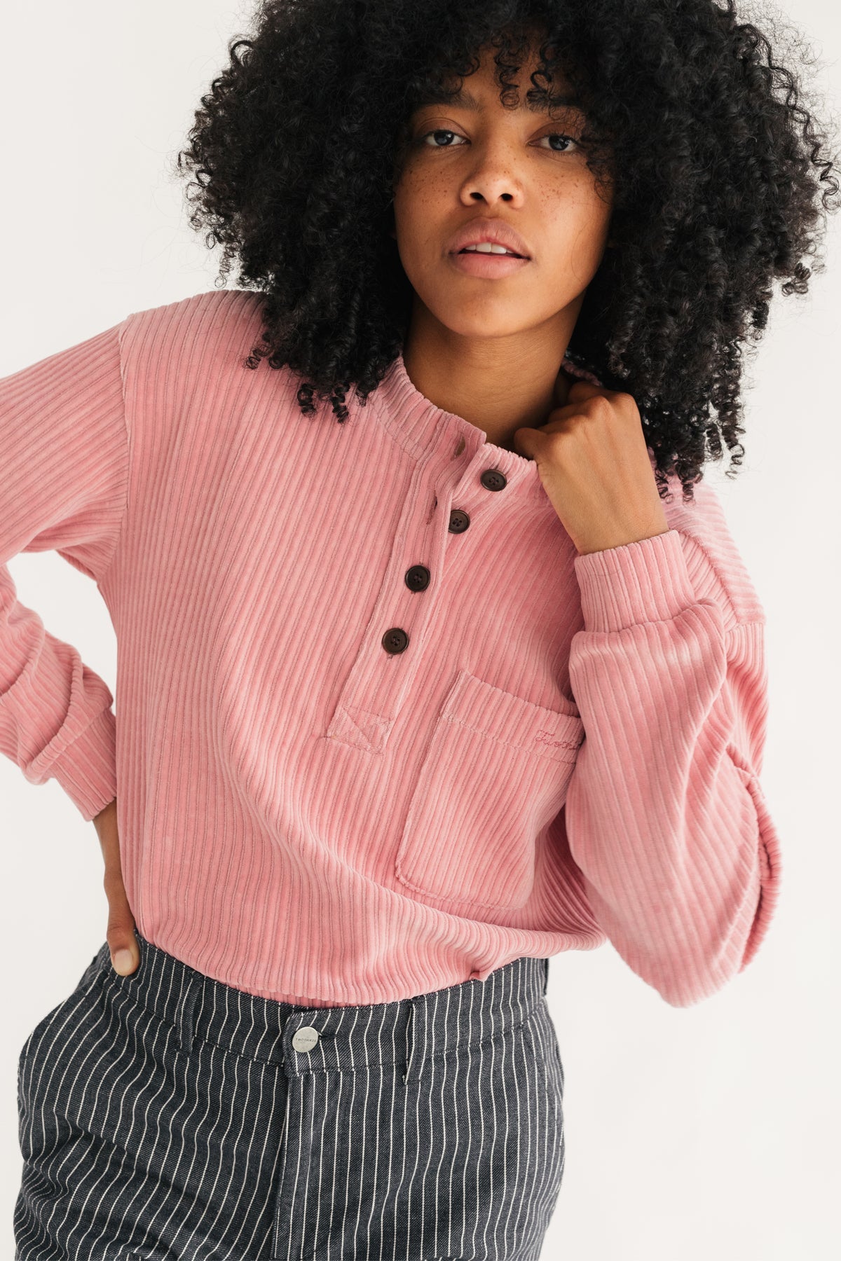 Archer Sweatshirt Antique Pink