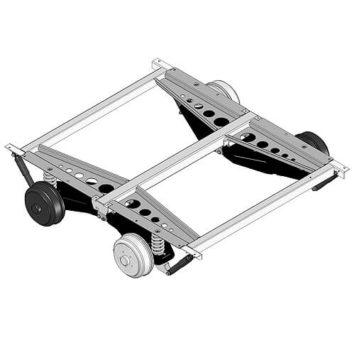 Westfalia-teli 2000 kg E:1800 (4x100 kierrejousitus jarru BPW)