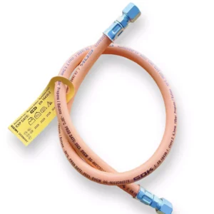 Kaasuletku PS 10 bar, 750mm, RVS 8 x RVS 8 x 750, GOK