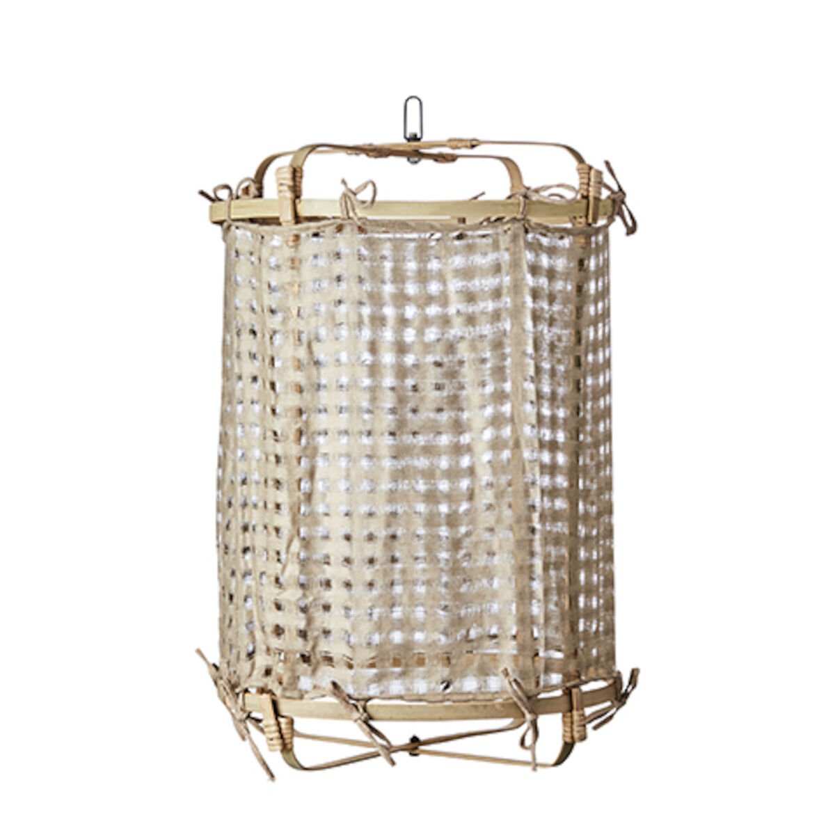 Affari Shade Siv lampunvarjostimen kangas S beige, silkki