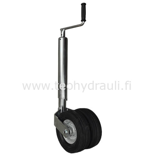 Nokkapyörä 500 kg Knott (paripyörät 2 x 225x70 mm)
