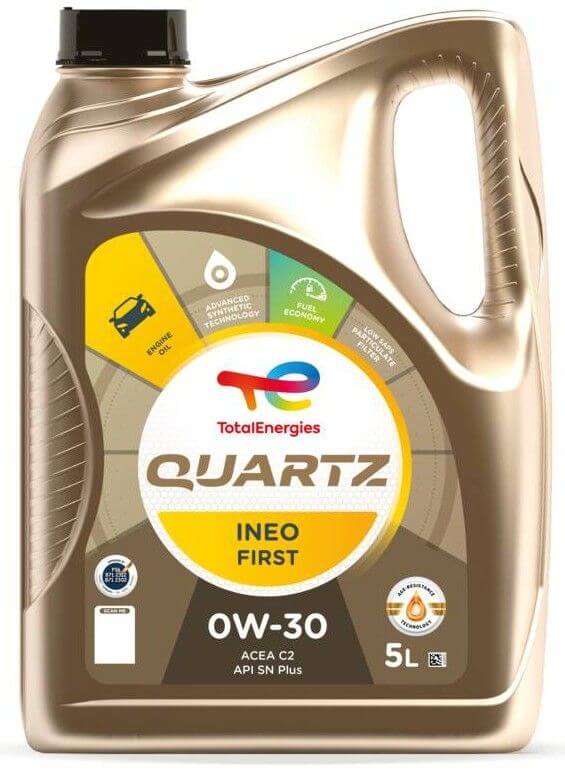Moottoriöljy 0W-30 Quartz Ineo First 5l, Total