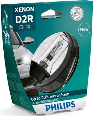 Ajovalopolttimo X-tremeVision gen2, D2R, Philips