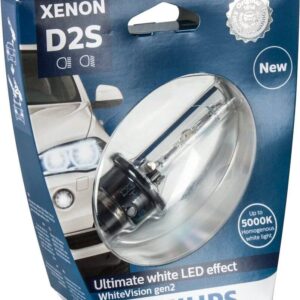 Ajovalopolttimo Xenon WhiteVision, D2S, Philips