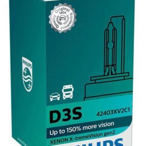 Ajovalopolttimo Xenon X-tremeVision, D3S, Philips