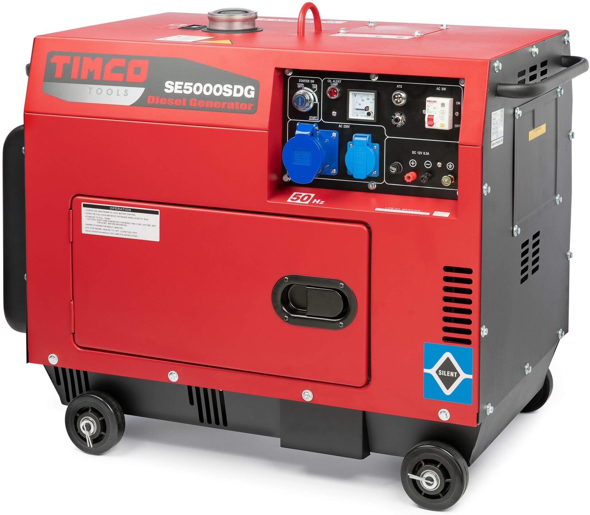 Aggregaatti TSE5000SDG Silent (4,2 kW), Timco