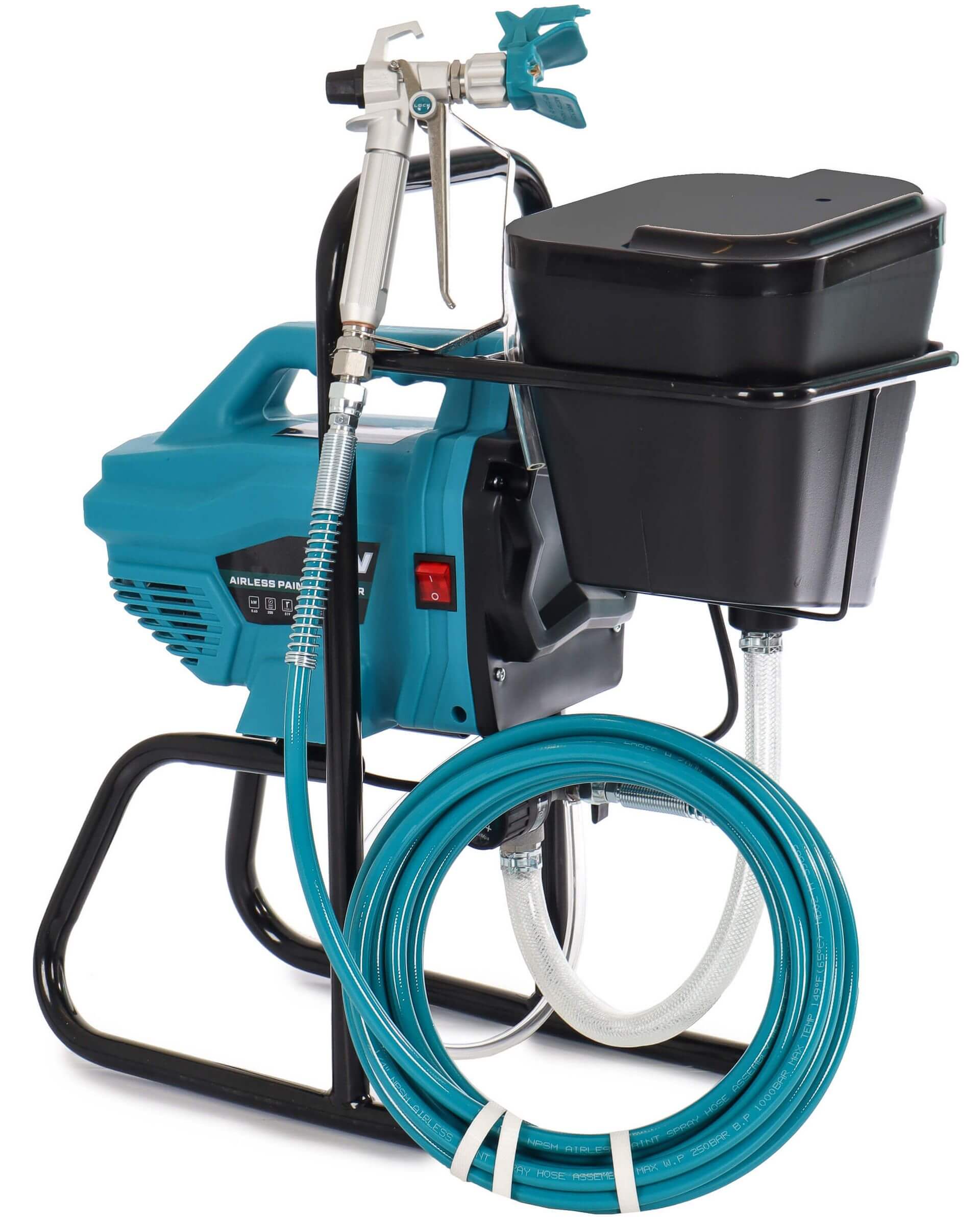 Korkeapainemaaliruisku syöttösuppilolla 650 W 1,4 l/min, Dino-Power
