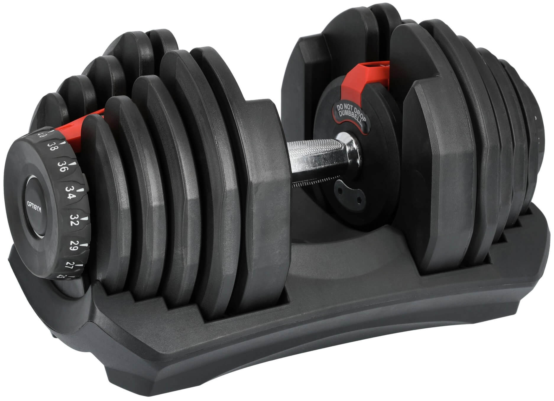 Säädettävä käsipaino 40 kg, OptiGym