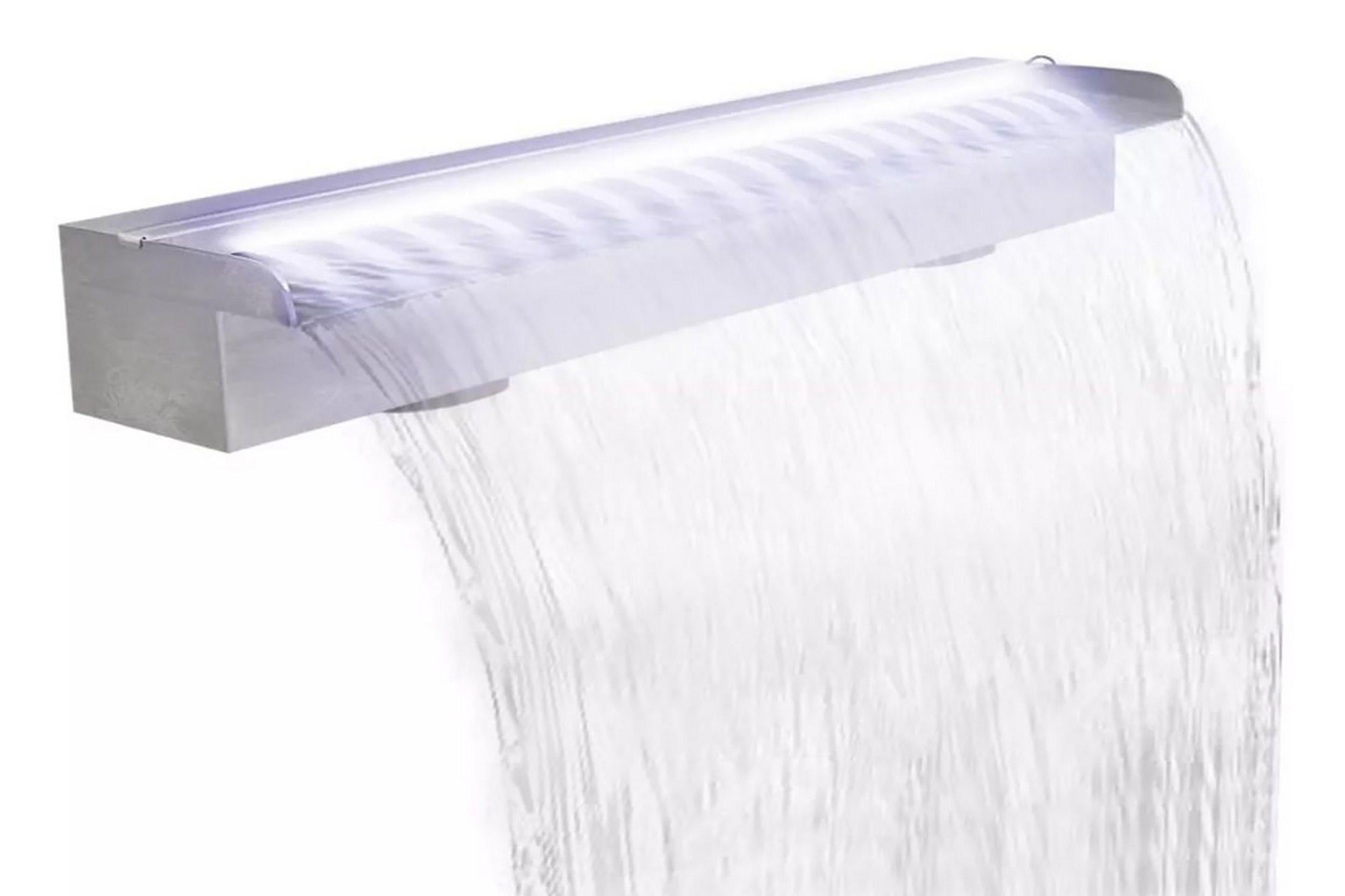 Uima-altaan Suihkulähde LED:llä Ruostumaton Teräs 90cm -