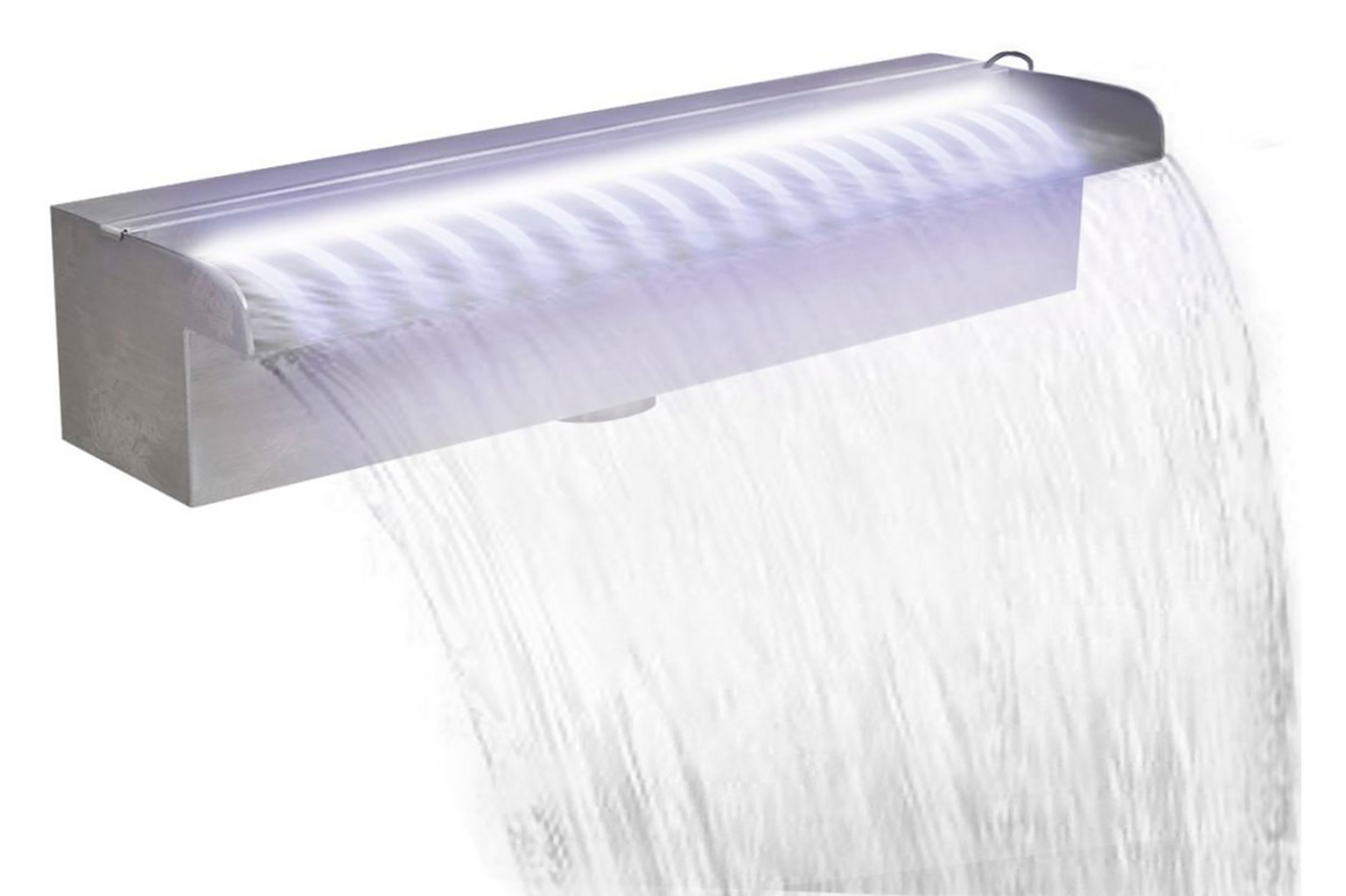 Uima-altaan Suihkulähde LED:llä Ruostumaton Teräs 45cm -