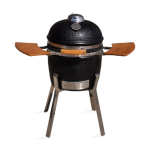 Kamado grilli/savustin keramiikka 81 cm - Musta