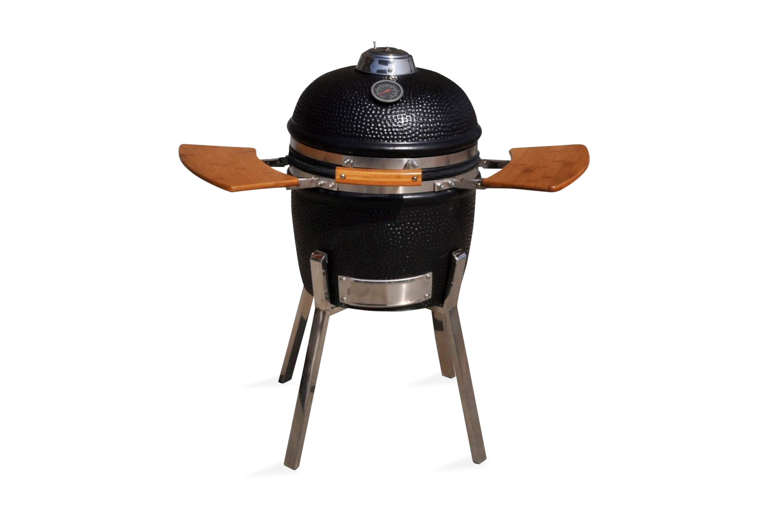 Kamado grilli/savustin keramiikka 81 cm - Musta