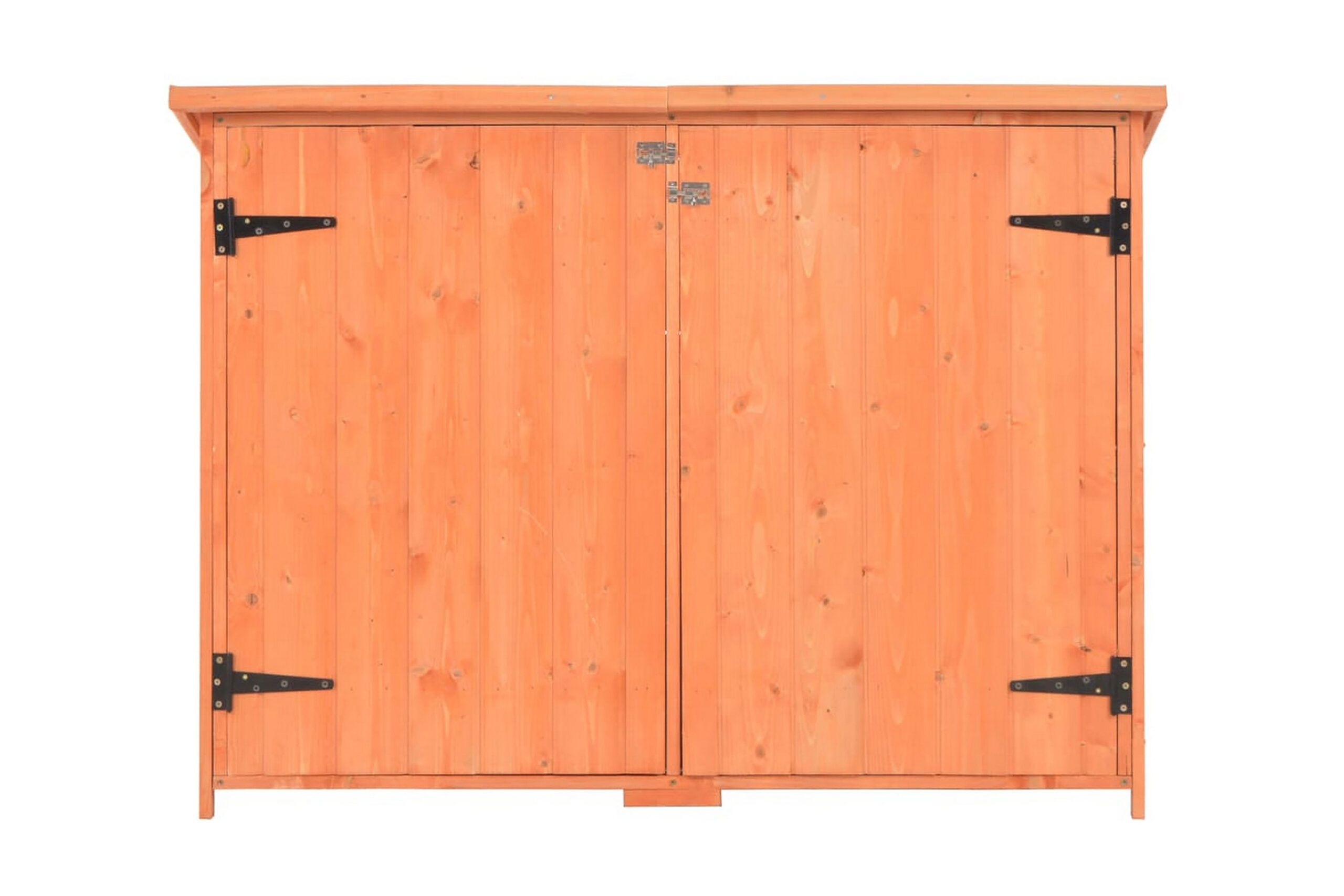 Puutarhan varastovaja puu 120x50x91 cm - Ruskea