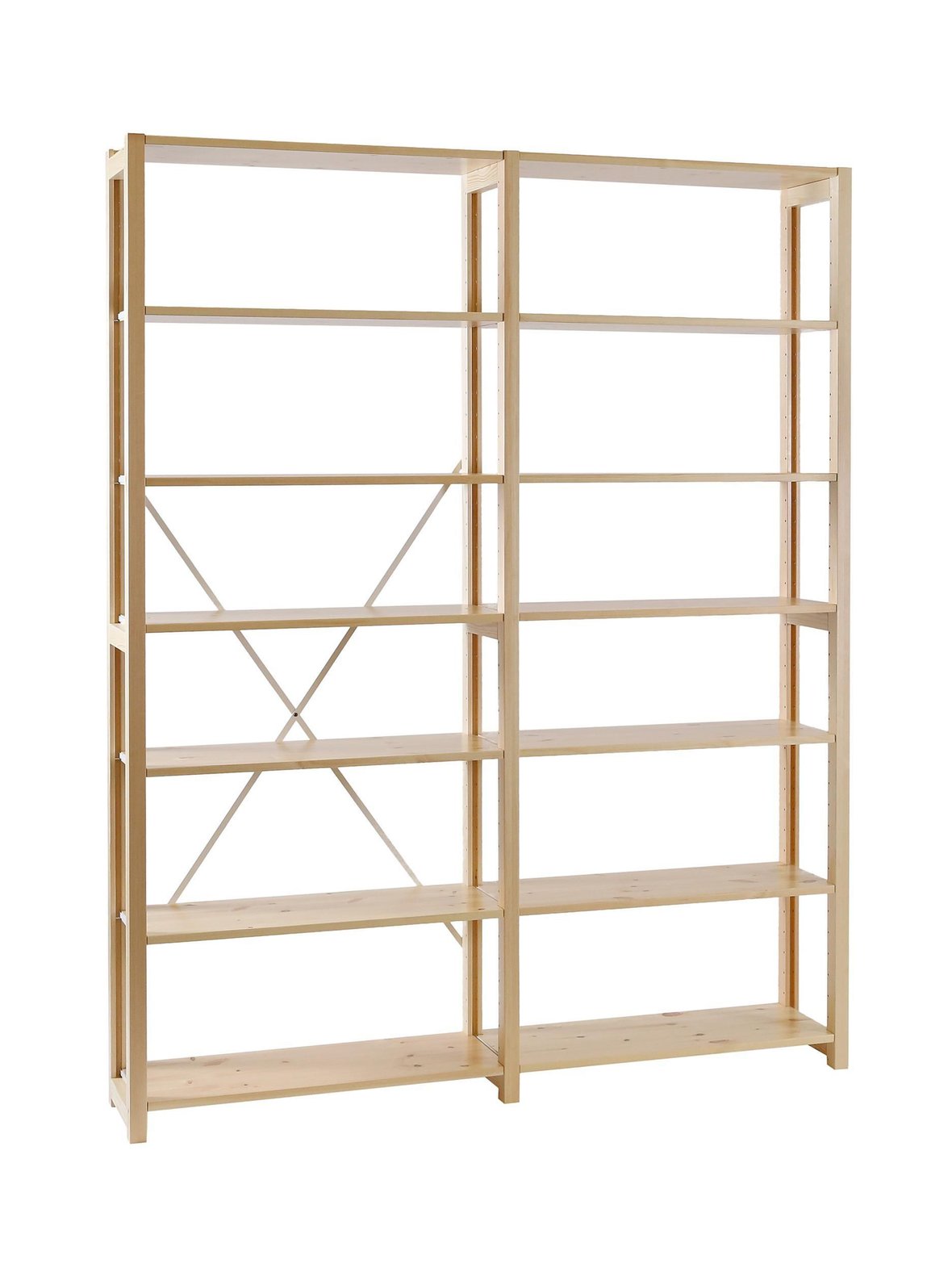 Classic- kaksiosainen avohylly 30 x 208 x 164,5 cm