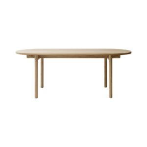 Basic oval -pöytä 200 x 80 x 73 cm