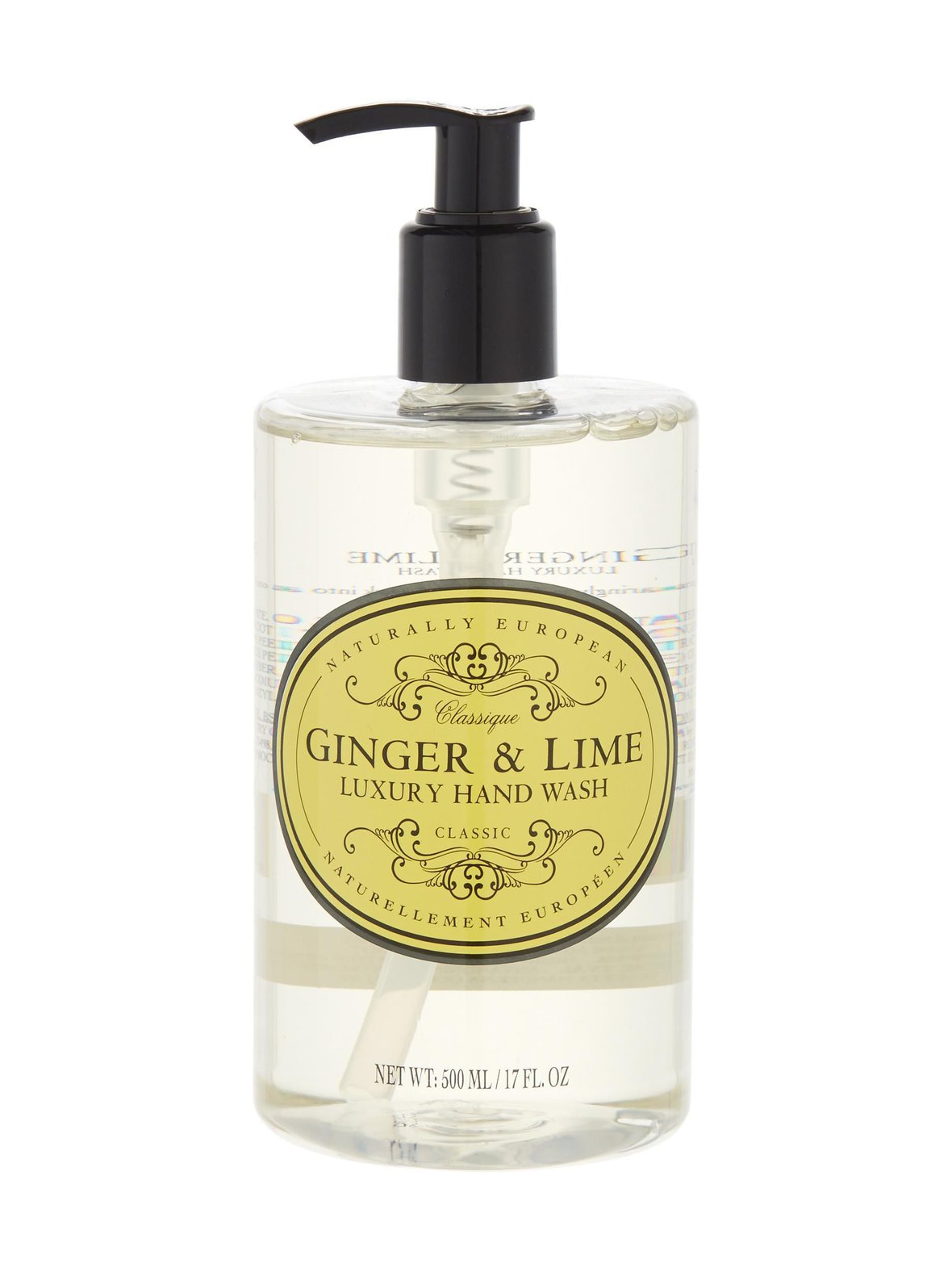 Classique ginger & lime luxury -käsisaippua 500 ml