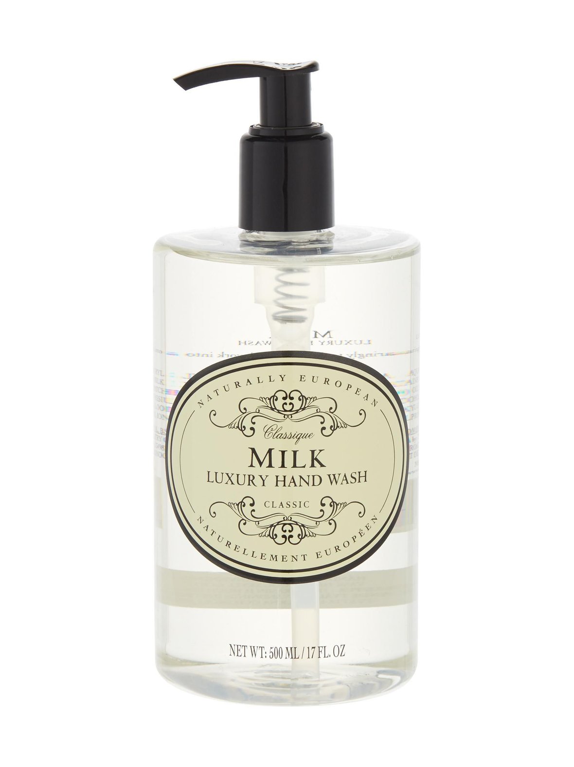 Classique milk luxury hand wash -käsisaippua 500 ml