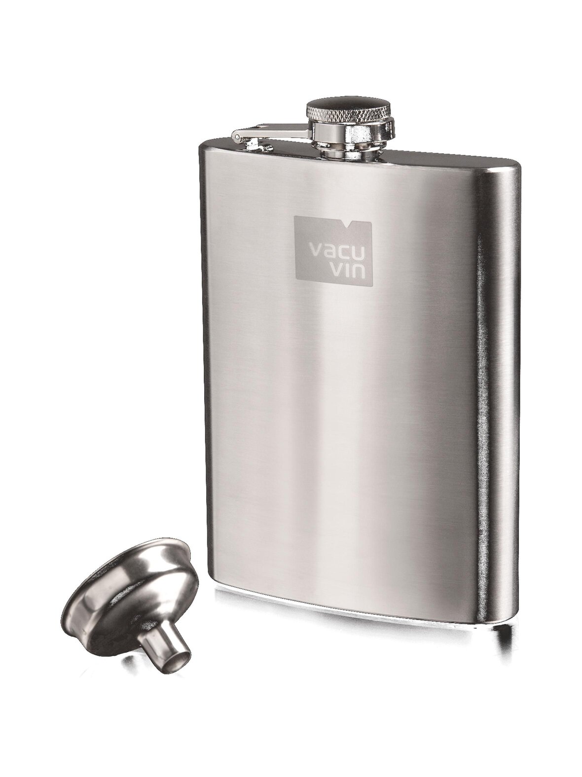 Hip flask & funnel -taskumatti ja suppilo