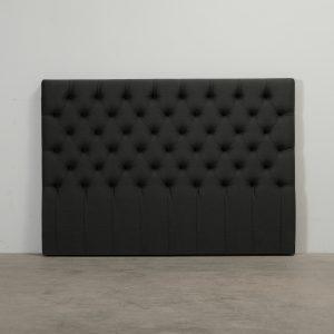Sängynpääty 180 cm tummanharmaa