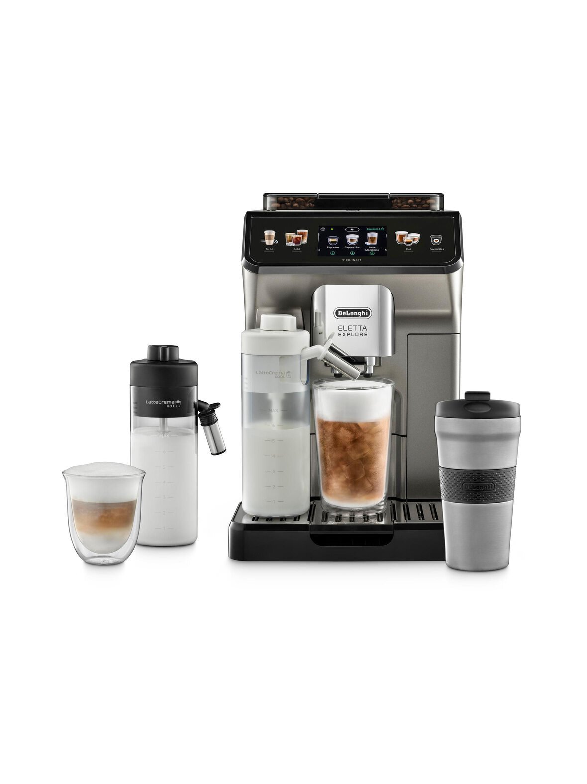 Ecam450.86.t eletta explore coffee machine -kahviautomaatti