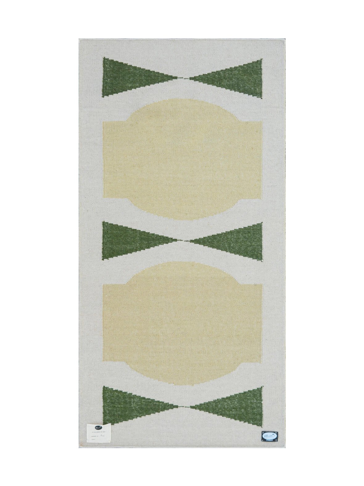 Bowl rug #9 large bowties -matto