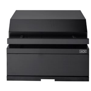 Nordic Line Black  Integroitava hiiligrilli -