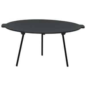 Grillilevy 44 cm valurauta - Musta