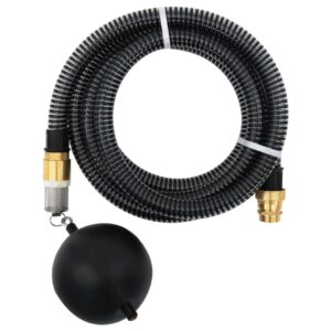 Imuletku messinkiliittimillä 3 m 25 mm musta - Musta
