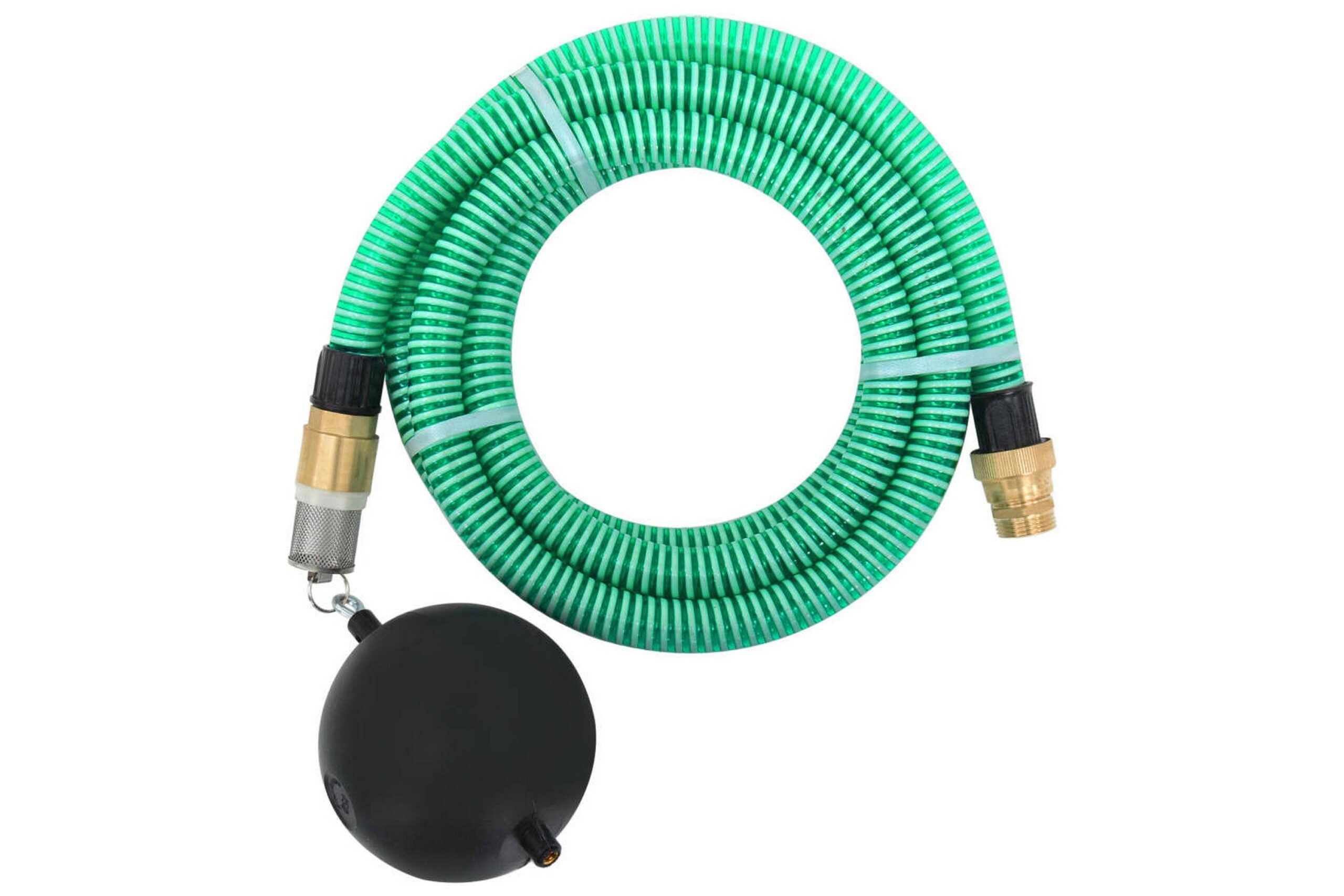 Imuletku messinkiliittimillä 20 m 25 mm vihreä - Vihreä