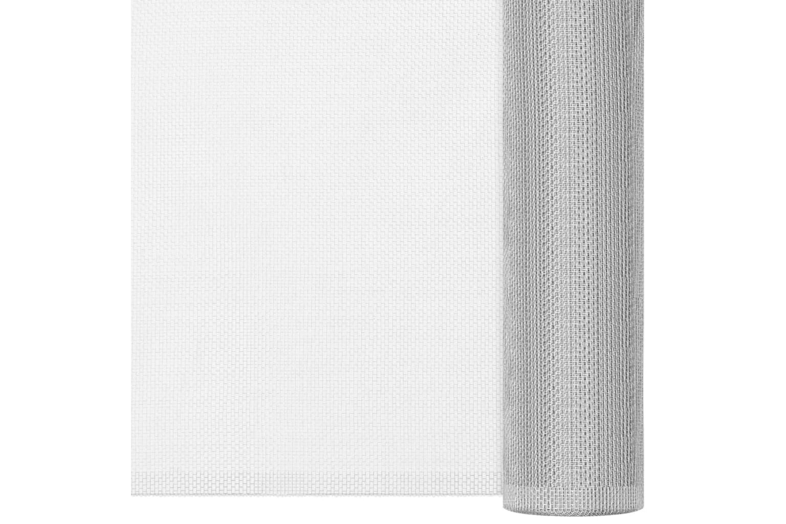 Verkkosuoja alumiini 80x500 cm hopea -
