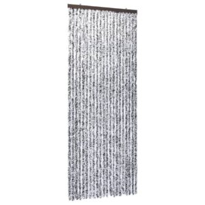 Hyönteisverho ruskea ja beige 90x220 cm Chenille - Monivärinen