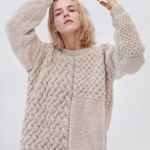 Heartbreaker Alpakkavillapaita Beige