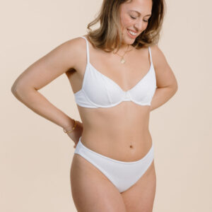 Ella Bikini Bottom White